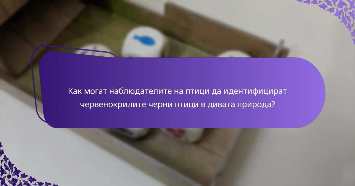 Каква е средата на червенокрилата черна птица?