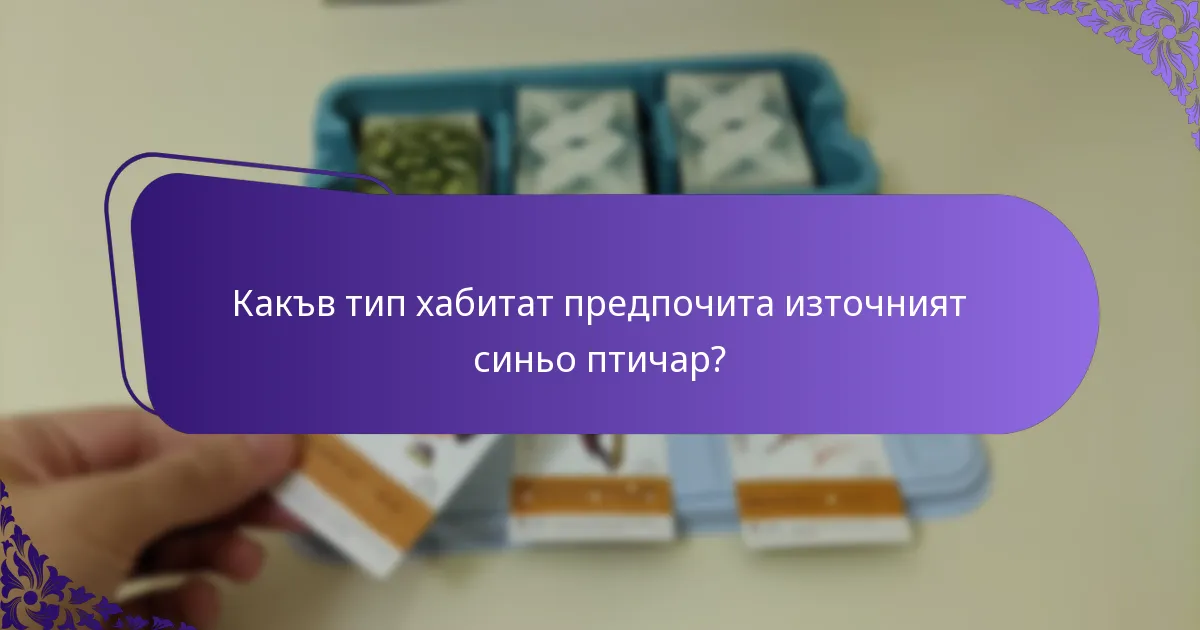 Какво яде източният синьо птичар?