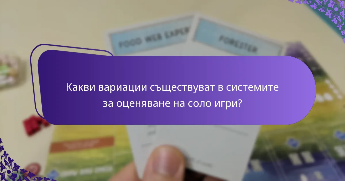 Къде могат играчите да намерят калкулатори за оценяване за соло игра?